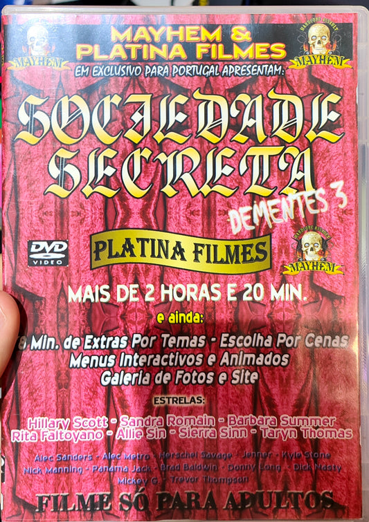 DVD +18 SOCIEDADE PERFEITA - USADO