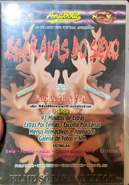 DVD +18 ESCRAVAS DO SEXO - USADO