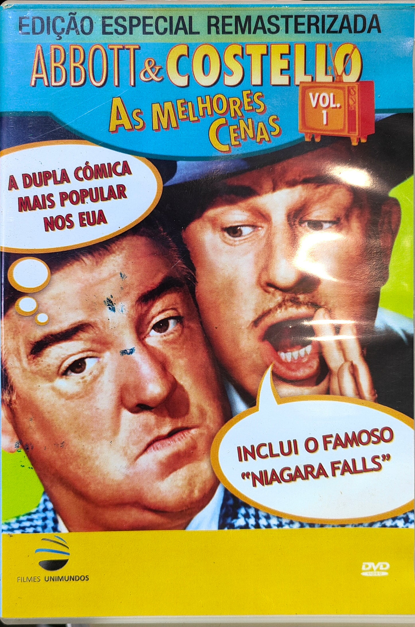 DVD Abbott%Costello ( As MElhores Cenas) - Usado