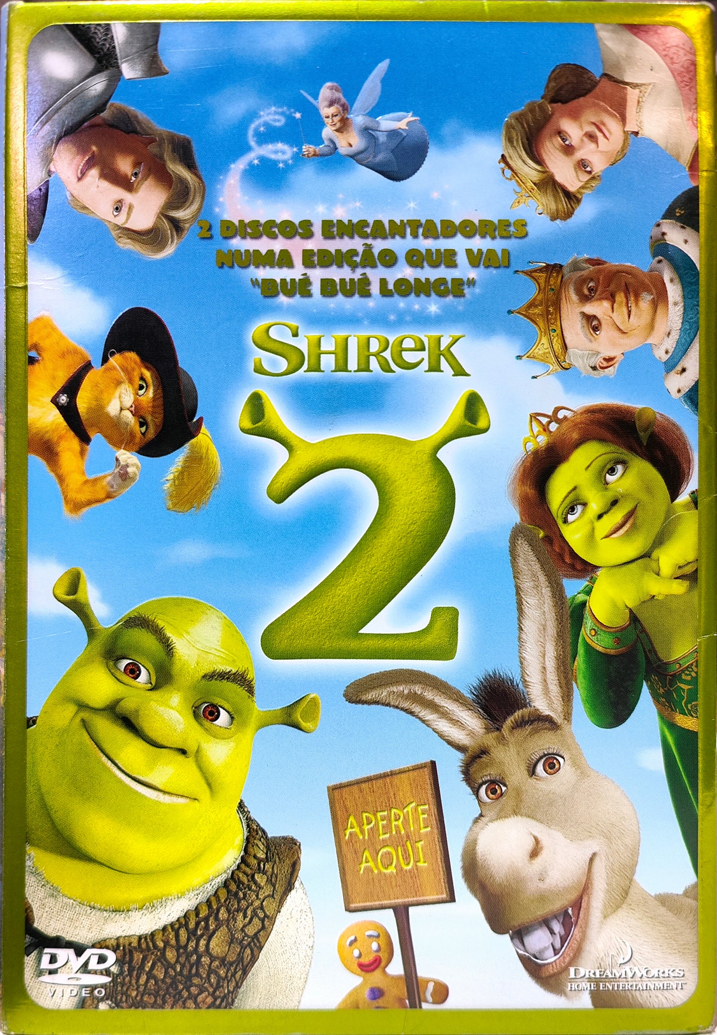 DVD Shrek ( Mega Edição ) - Usado