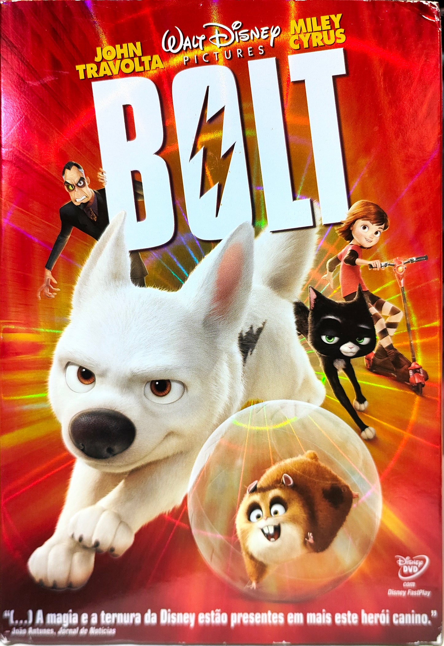 DVD Bolt ( CARTÃO FOIL EXTERIOR ) - Usado