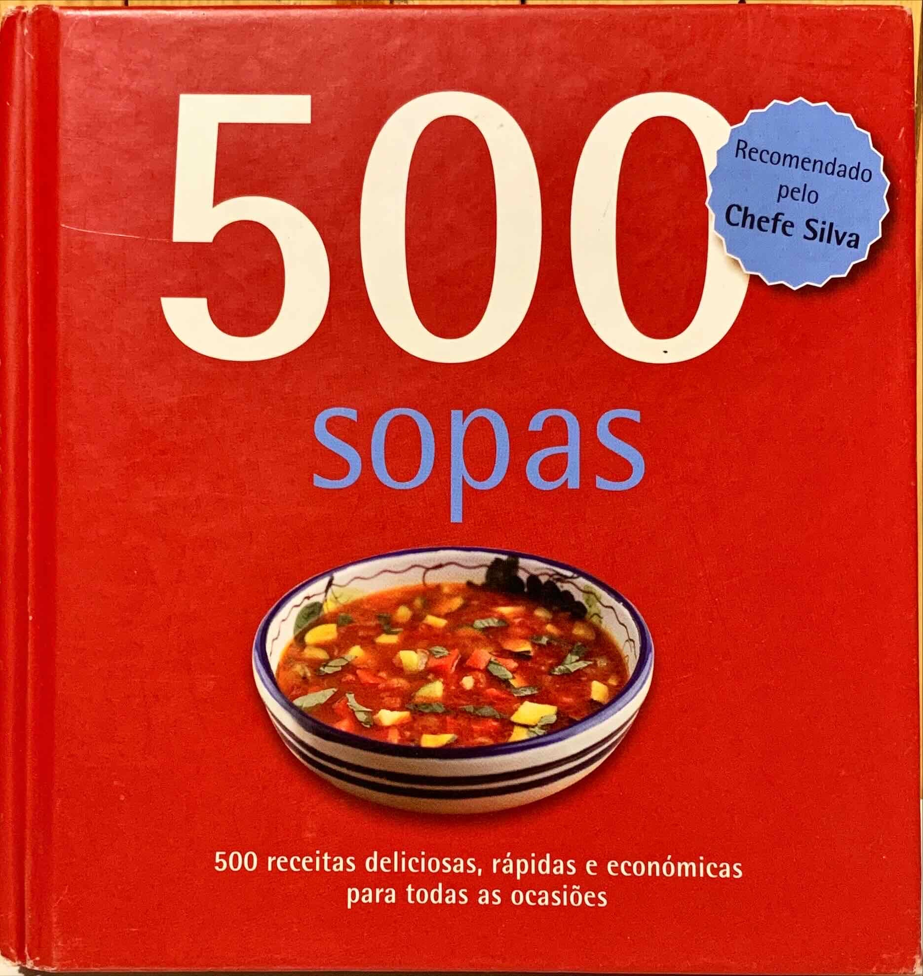 LIVRO 500 Sopas de Susannah Blake - USADO