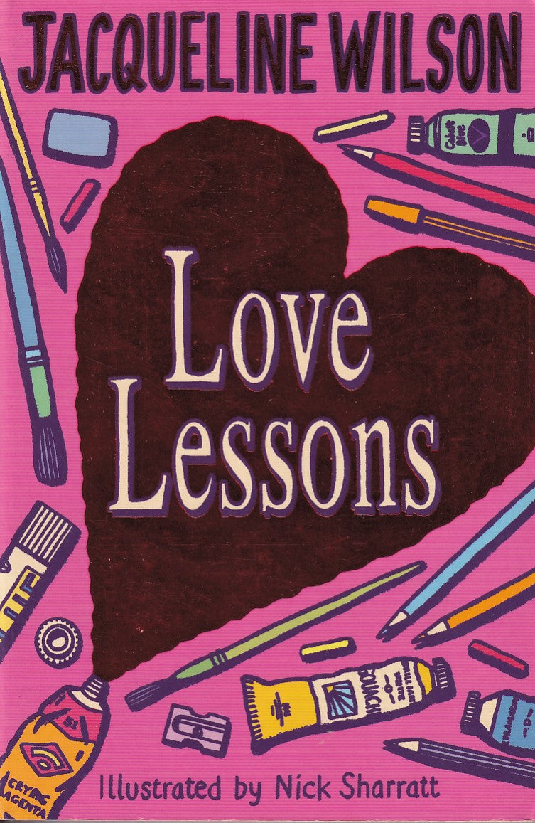 LIVRO Love Lessons Softcover Wilson, Jacqueline - (EN) USADO