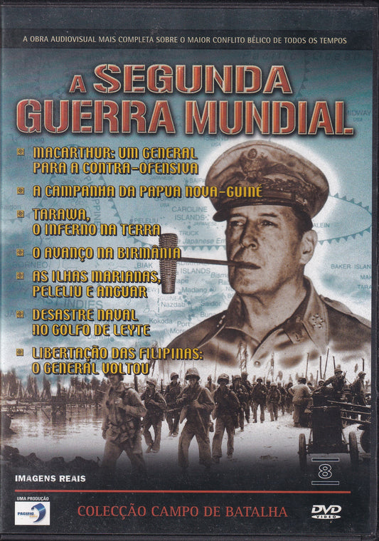 DVD - A Segunda Guerra Mundial Nº8 - Usado