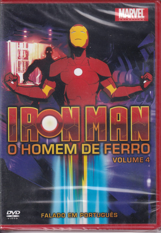 DVD Iron Man O Homem De Ferro Velume 4 - Novo