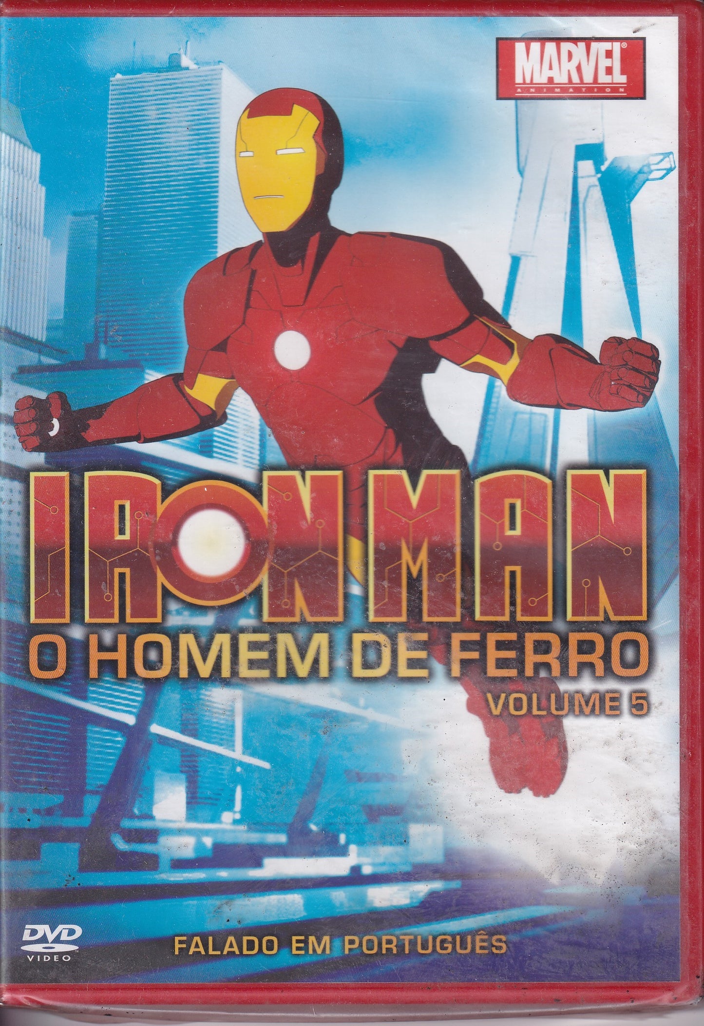 DVD Iron Man O Homem De Ferro Velume 5 - Usado