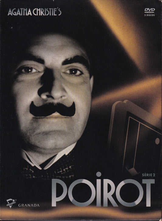 DVD AGATHA CHRISTIE`S Poirot Série 2 - usado