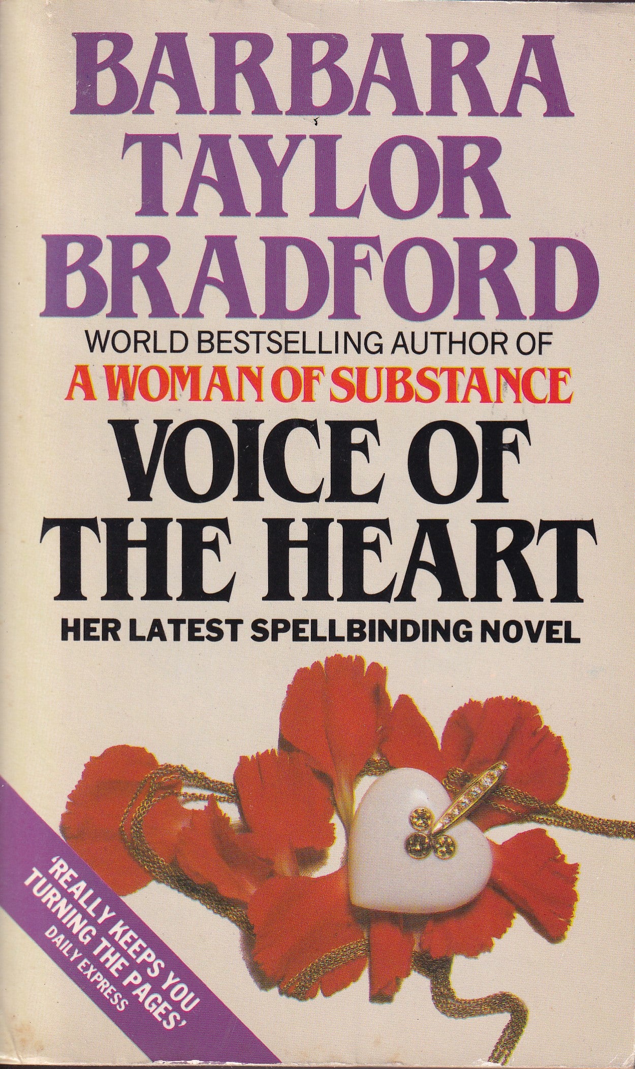 LIVRO Voice of the Heart - Softcover Bradford, Barbara Taylor (EN) - USADO