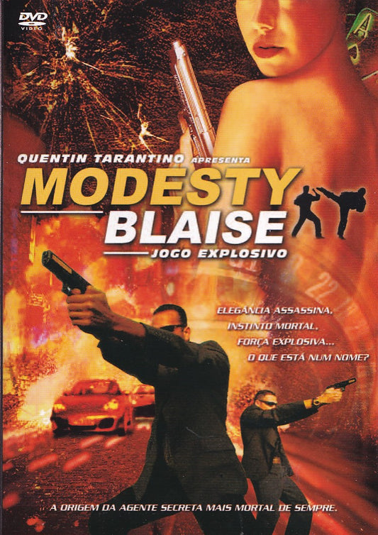DVD MODESTY BLAISE - USADO