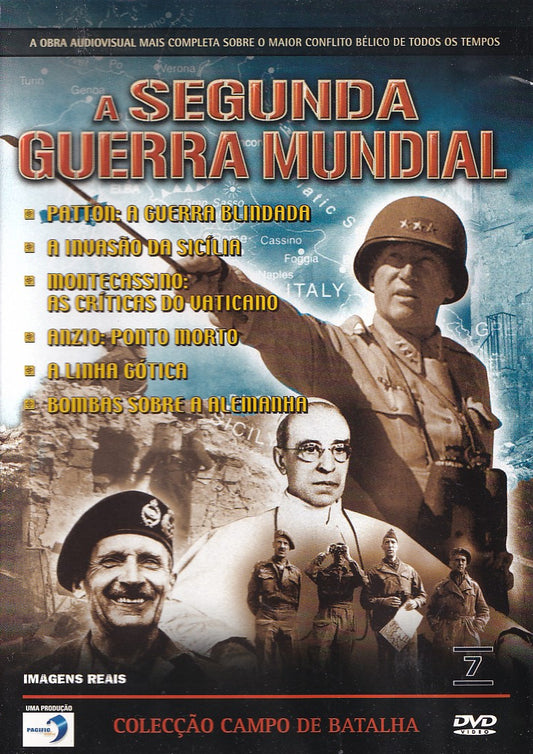 DVD - A Segunda Guerra Mundial Nº7 - Usado