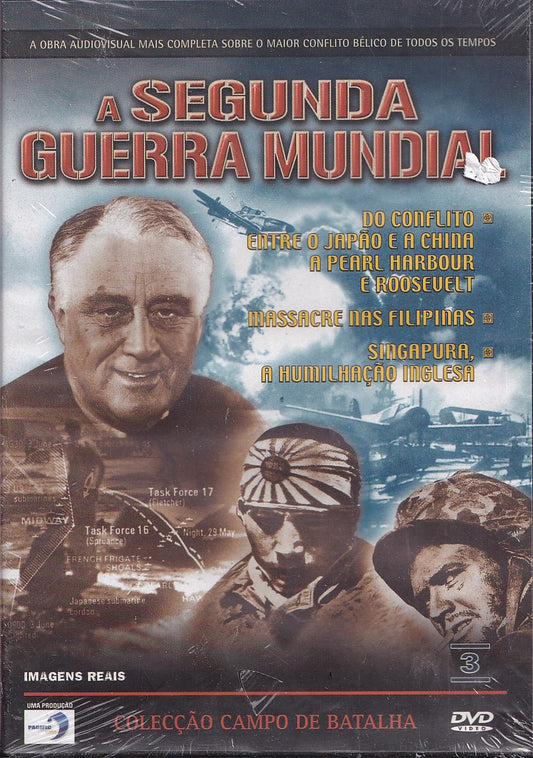 DVD - A Segunda Guerra Mundial Nº3 - Novo