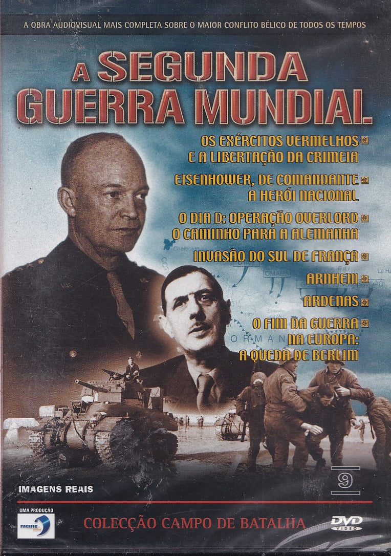 DVD - A Segunda Guerra Mundial Nº9 - Novo
