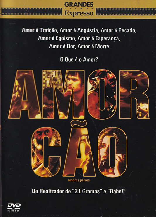 DVD  Amor Cão - USADO