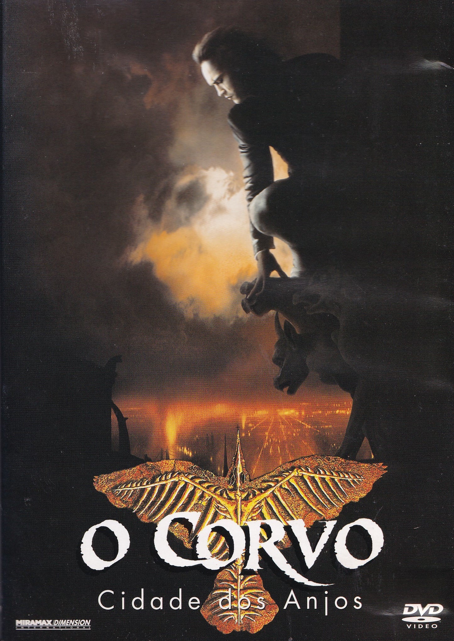 DVD O CORVO 2  CIDADE DOS ANJOS - USADO