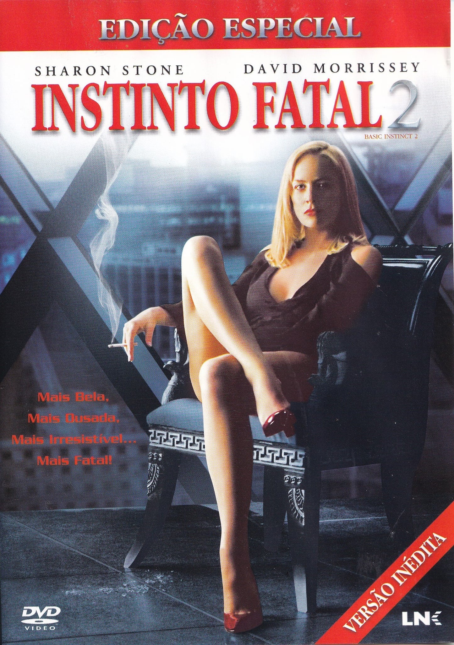 DVD  Instinto Fatal 2 (EDIÇÃO ESPECIAL- VERSÃO INÉDITA) - USADO