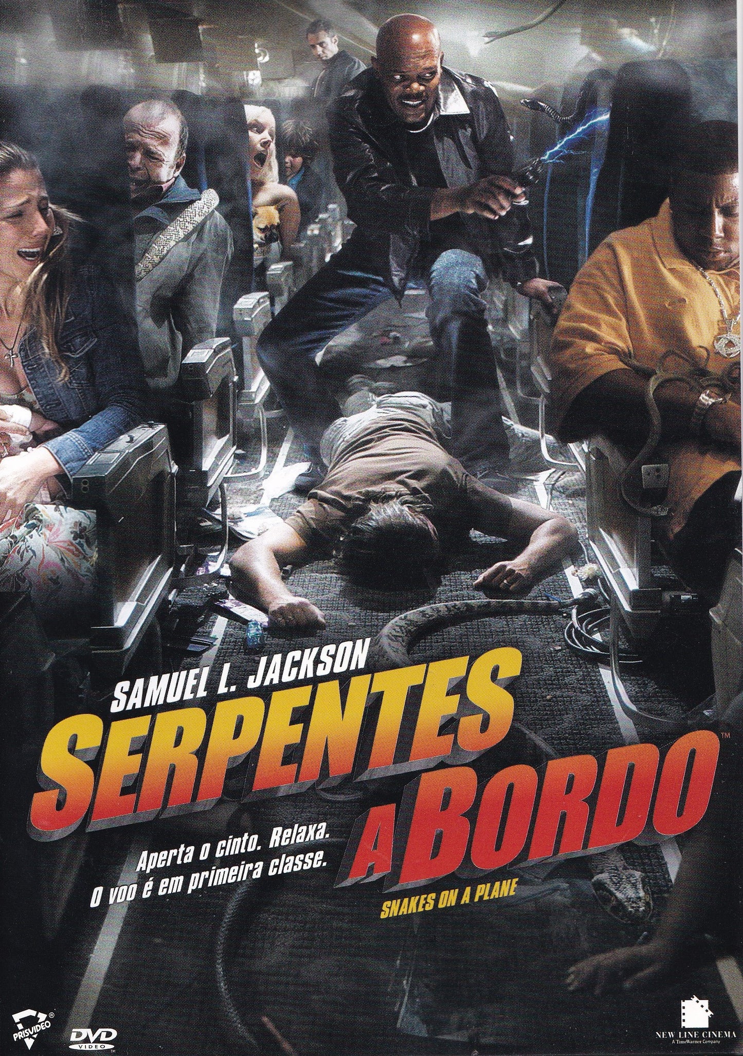 DVD Serpentes a Bordo - NOVO