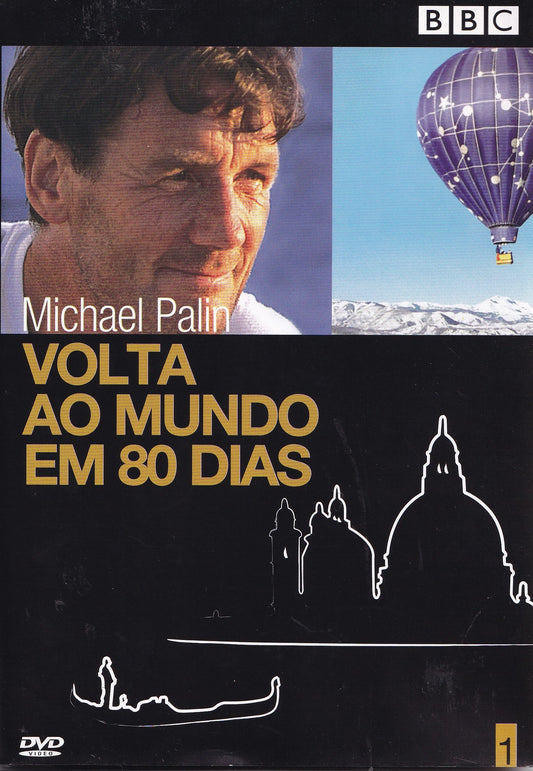 DVD Michael Palin Volta Ao Mundo Em 80 Days - USADO