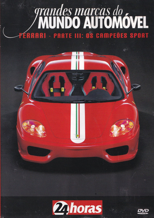 DVD Grandes Marcas Do Mundo Automóvel: Ferrari PARTE III (OS CAMEÕES SPORT) - USADO