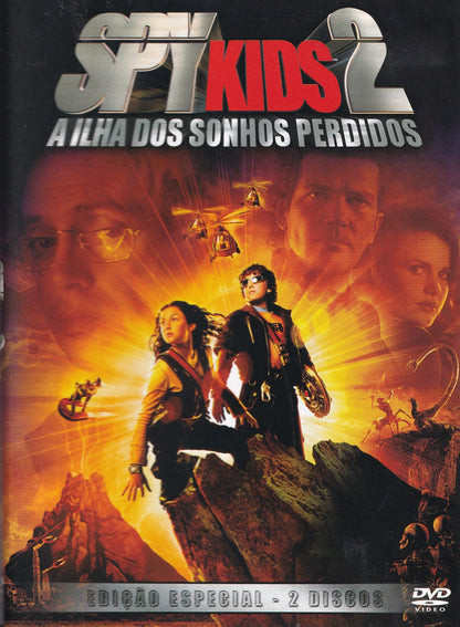 DVD SPY KIDS 2 A ILHA DOS SONHOS PERDIDOS (EDIÇÃO ESPECIAL 2 DISCOS) - USADO