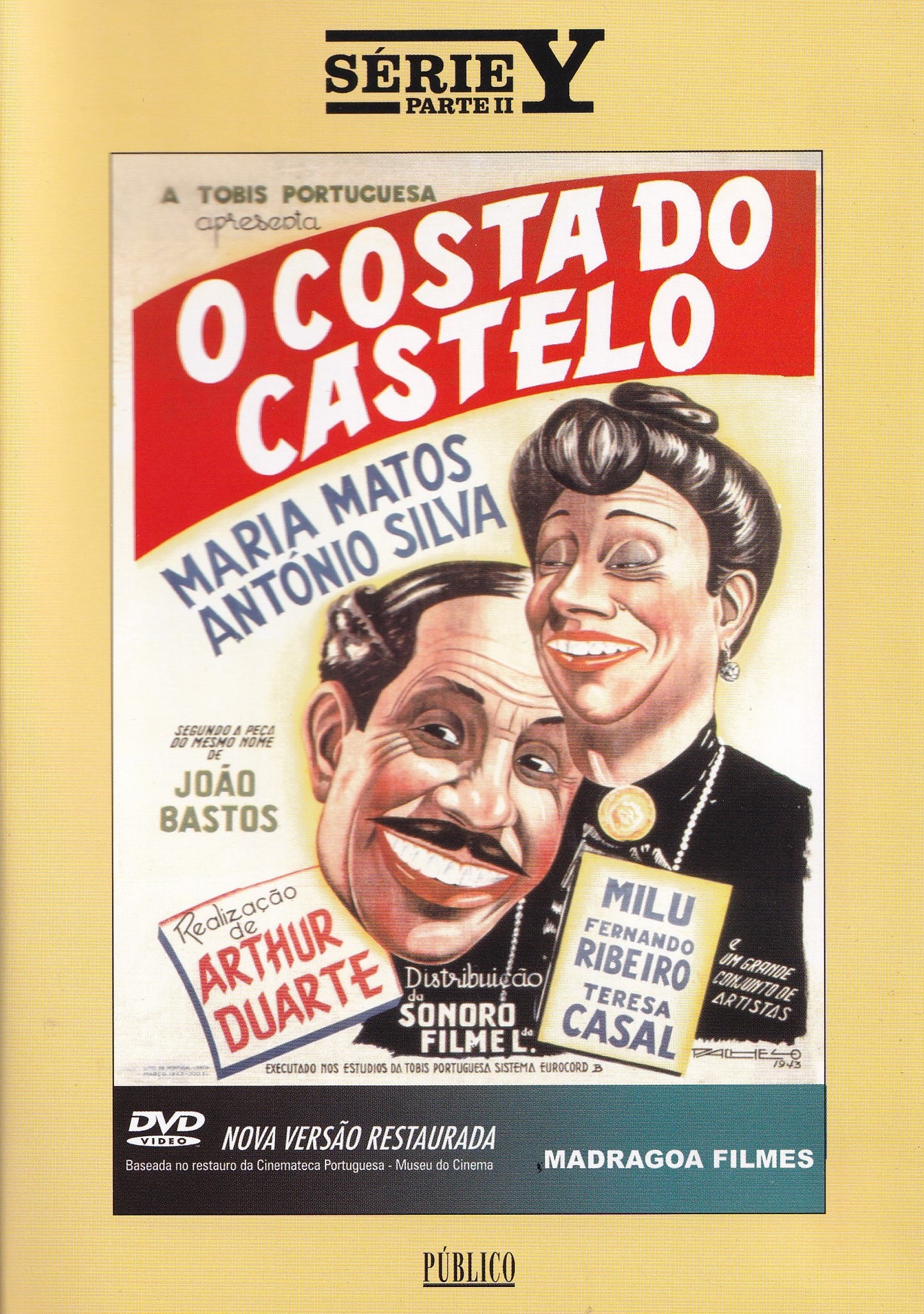 DVD  O Costa do Castelo - USADO