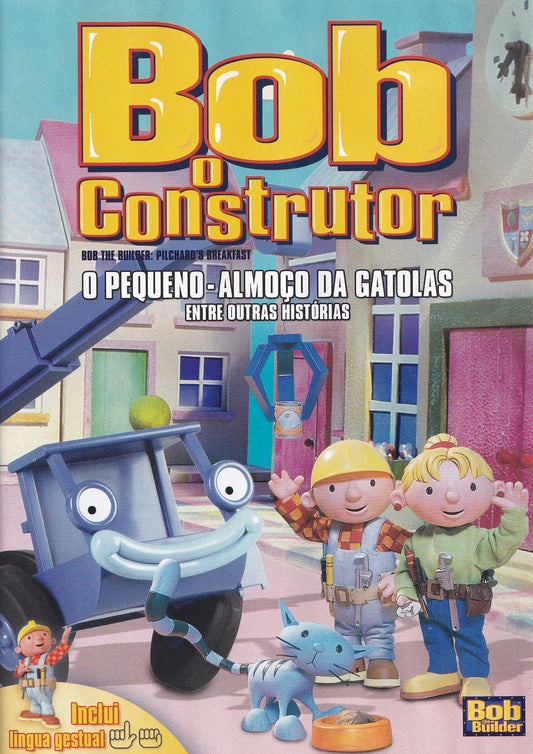 DVD BOB O CONSTRUTOR O PEQUENO ALMOÇO DA GATOLAS - USADO