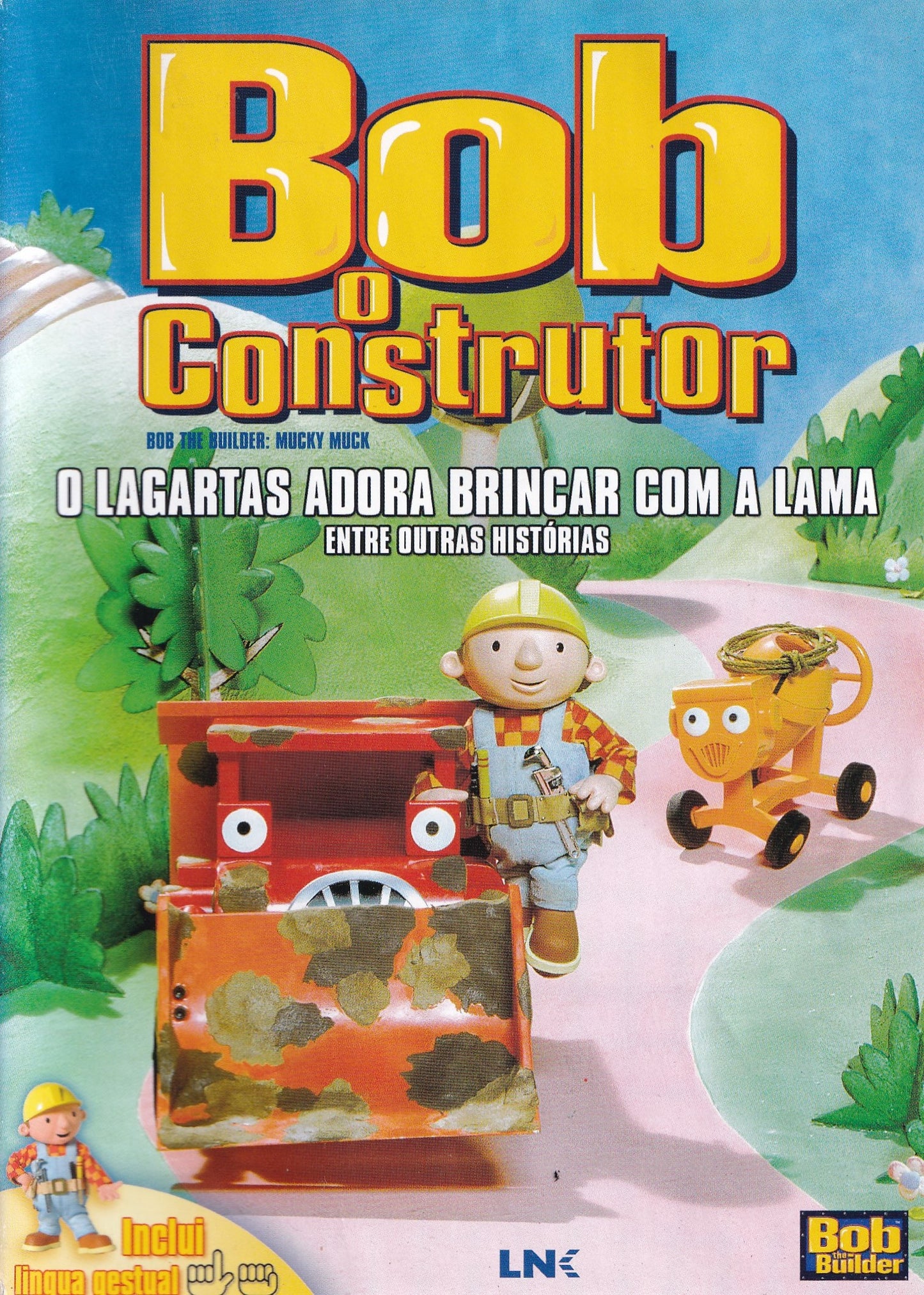 DVD Bob o Construtor: O Lagartas Adora Brincar Com a Lama - Usado