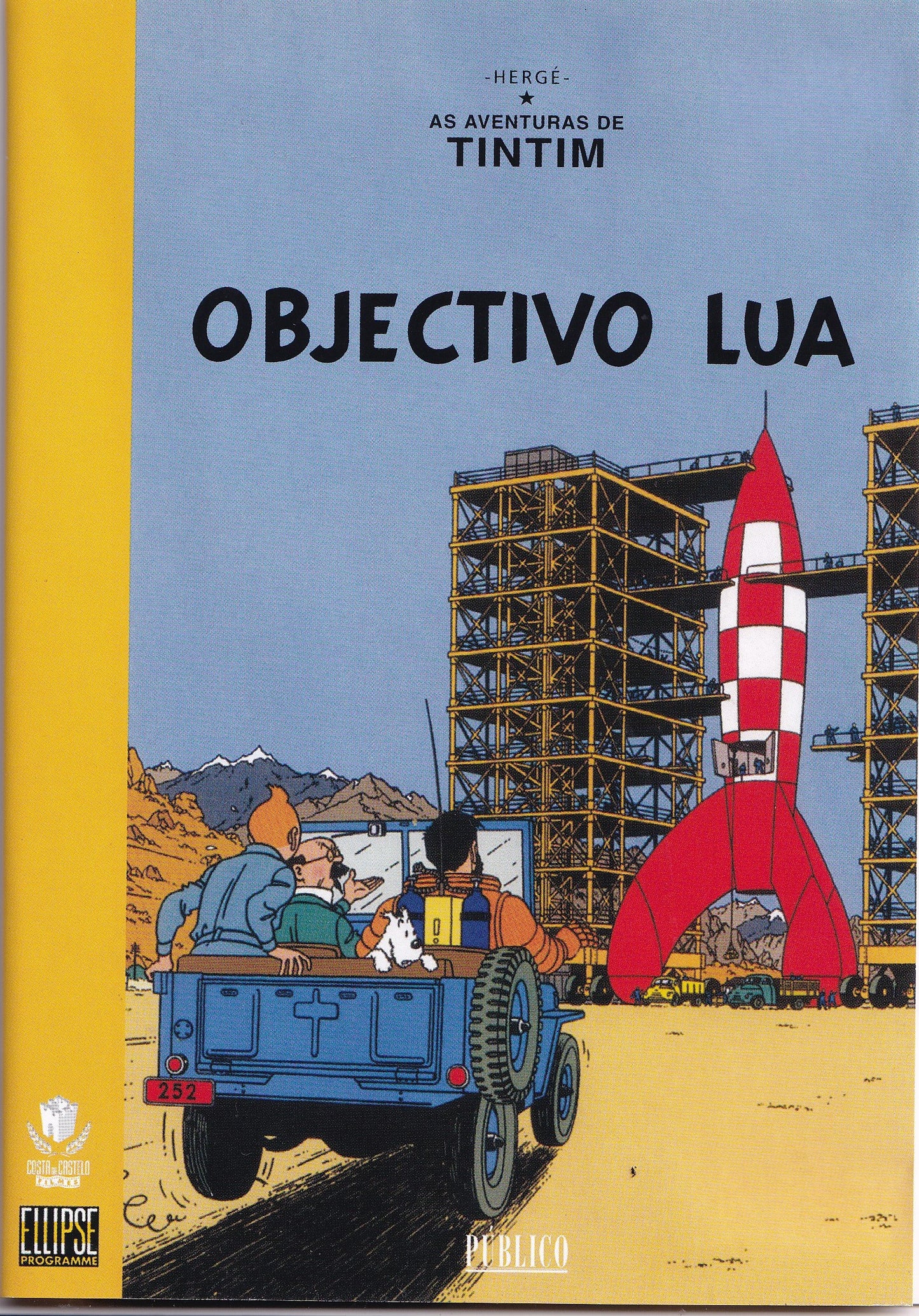 DVD TinTim Objectivo Lua - USADO