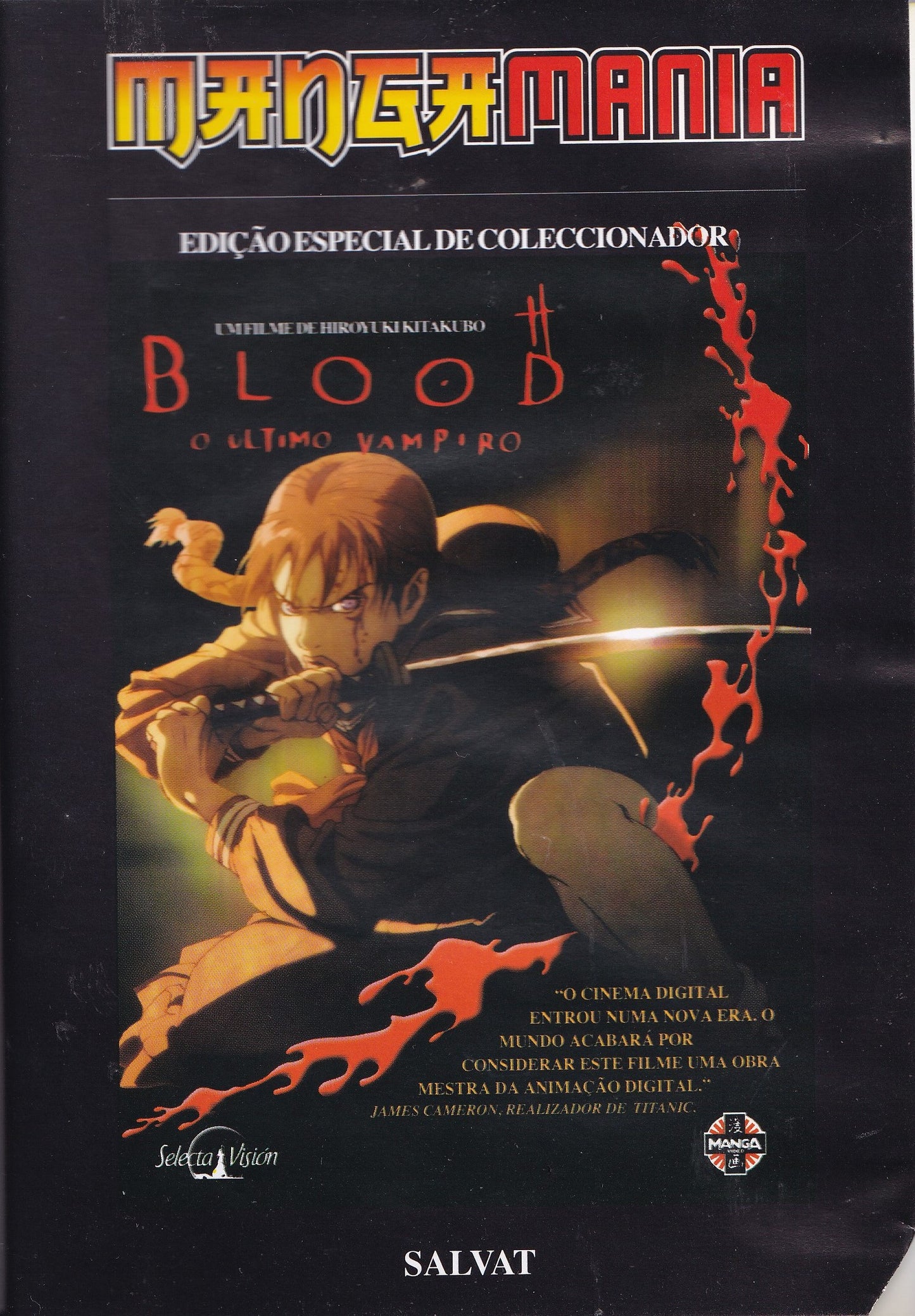 DVD BLOOD O ULTIMO VAMPIRO - USADO