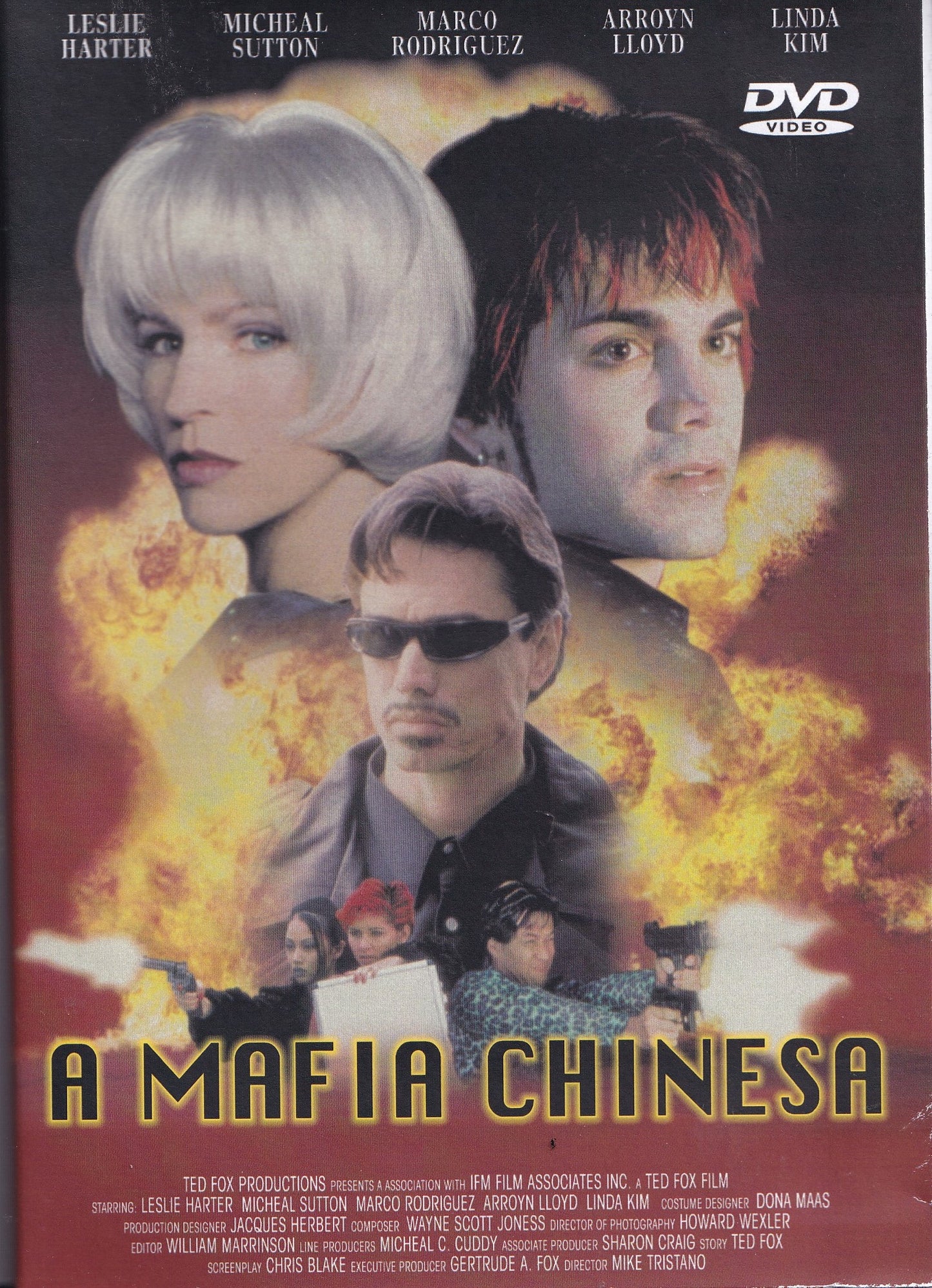 DVD A MAFIA CHINESA - USADO