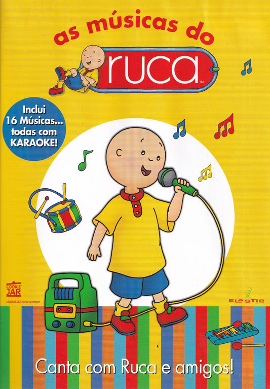 DVD As Músicas Do Ruca: Canta Com o Ruca e Amigos! - Usado