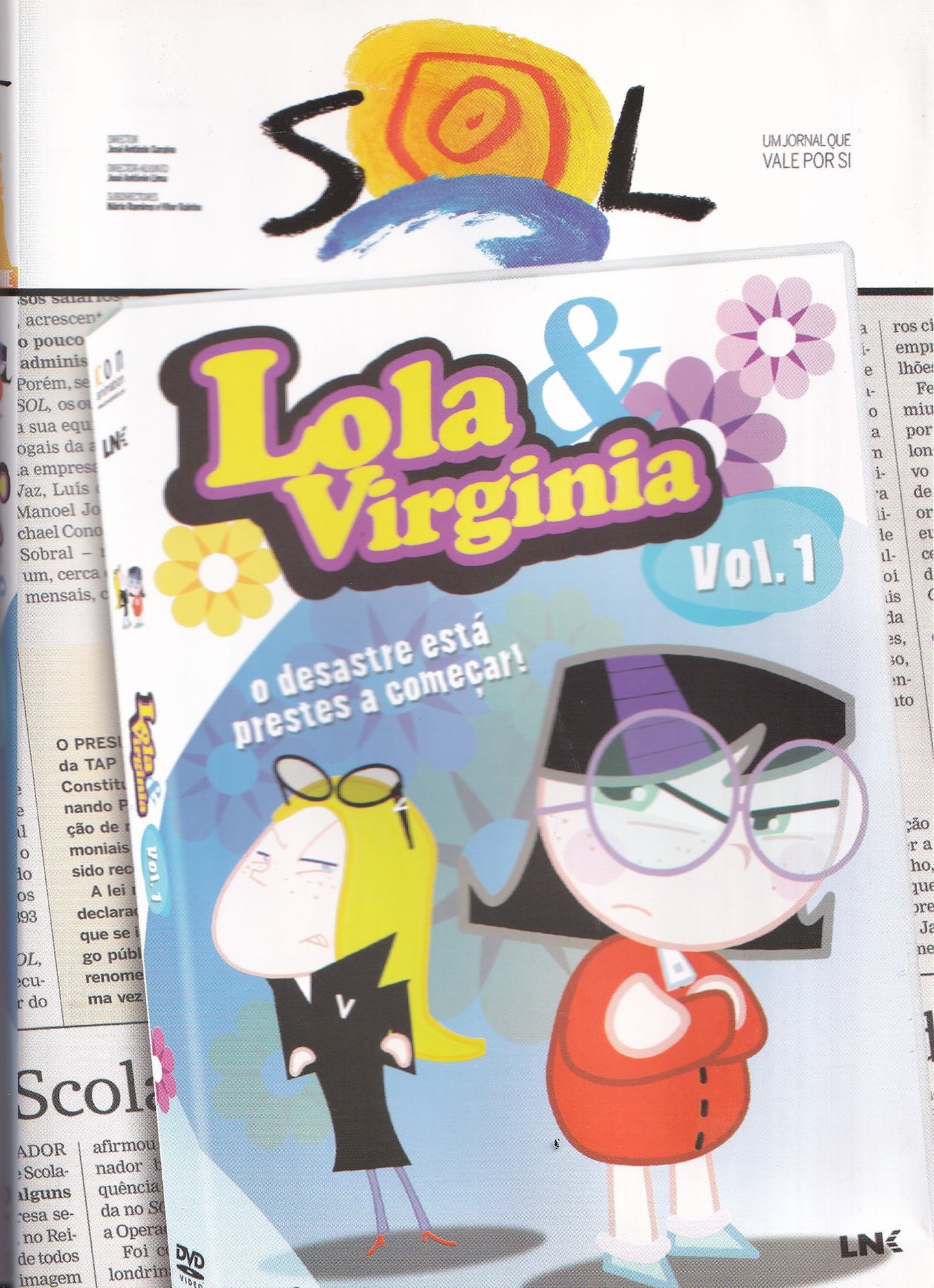 DVD LOLA E VIRGINIA VOL#1  - USADO