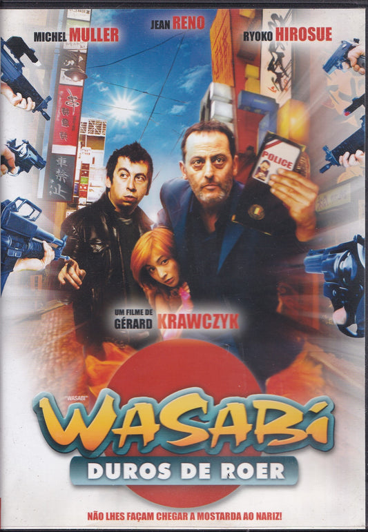 DVD WASABI DUROS DE ROER - USADO