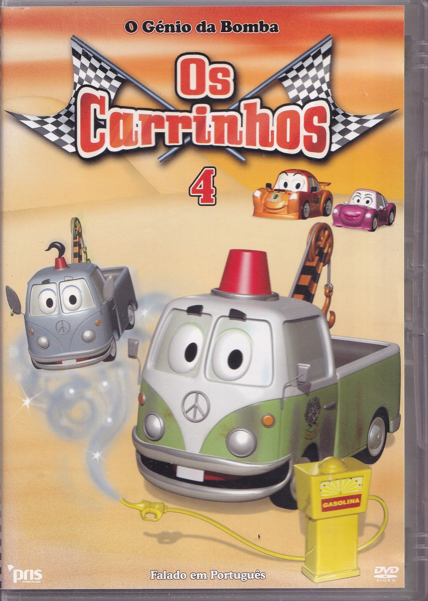 DVD OS CARRINHOS 4 - USADO