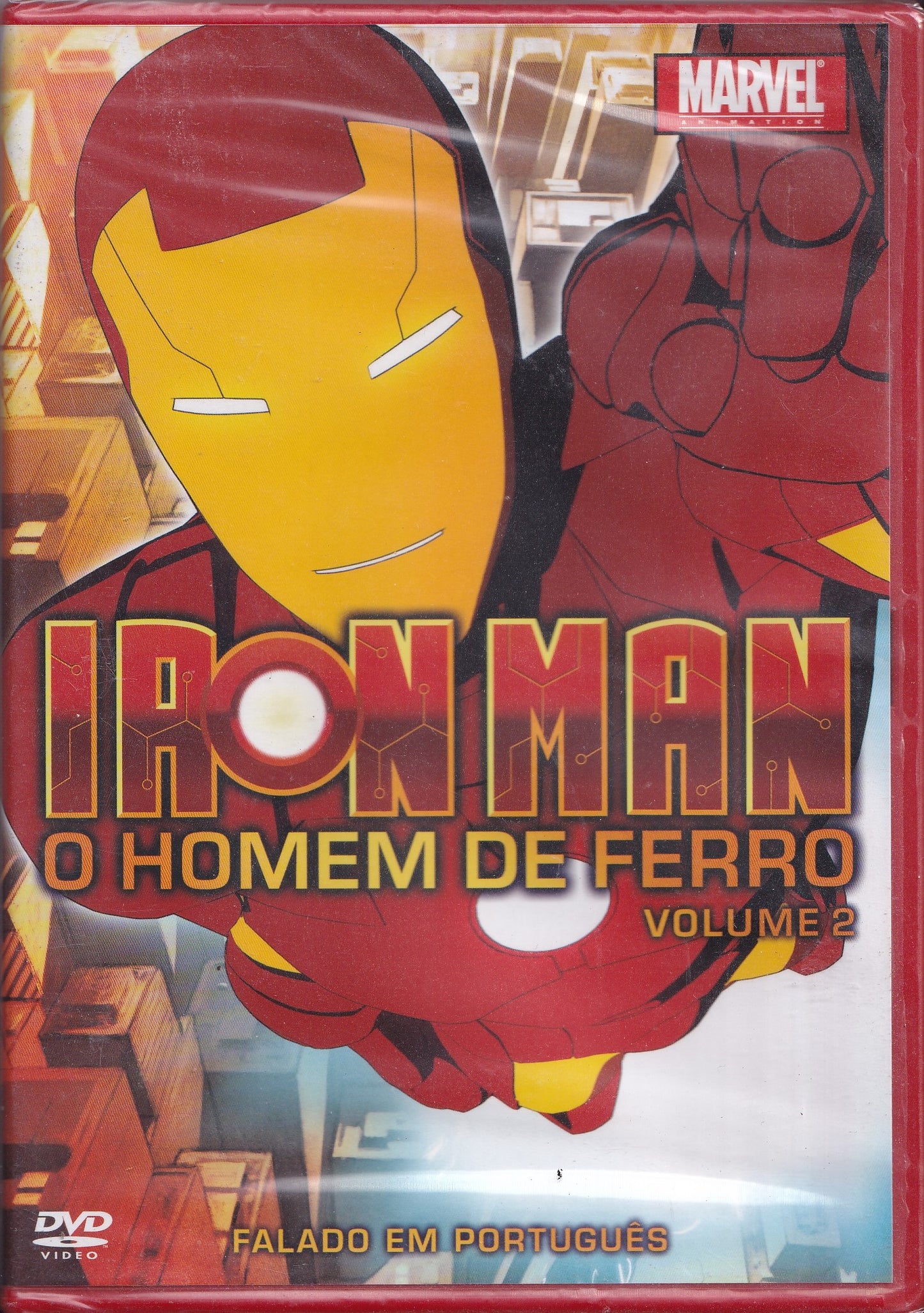 DVD IRON MAN O HOMEM DE FERRO VL#3 - NOVO