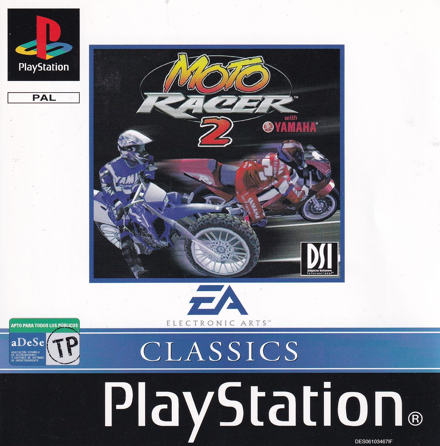 PS1  Moto Racer 2 - USADO
