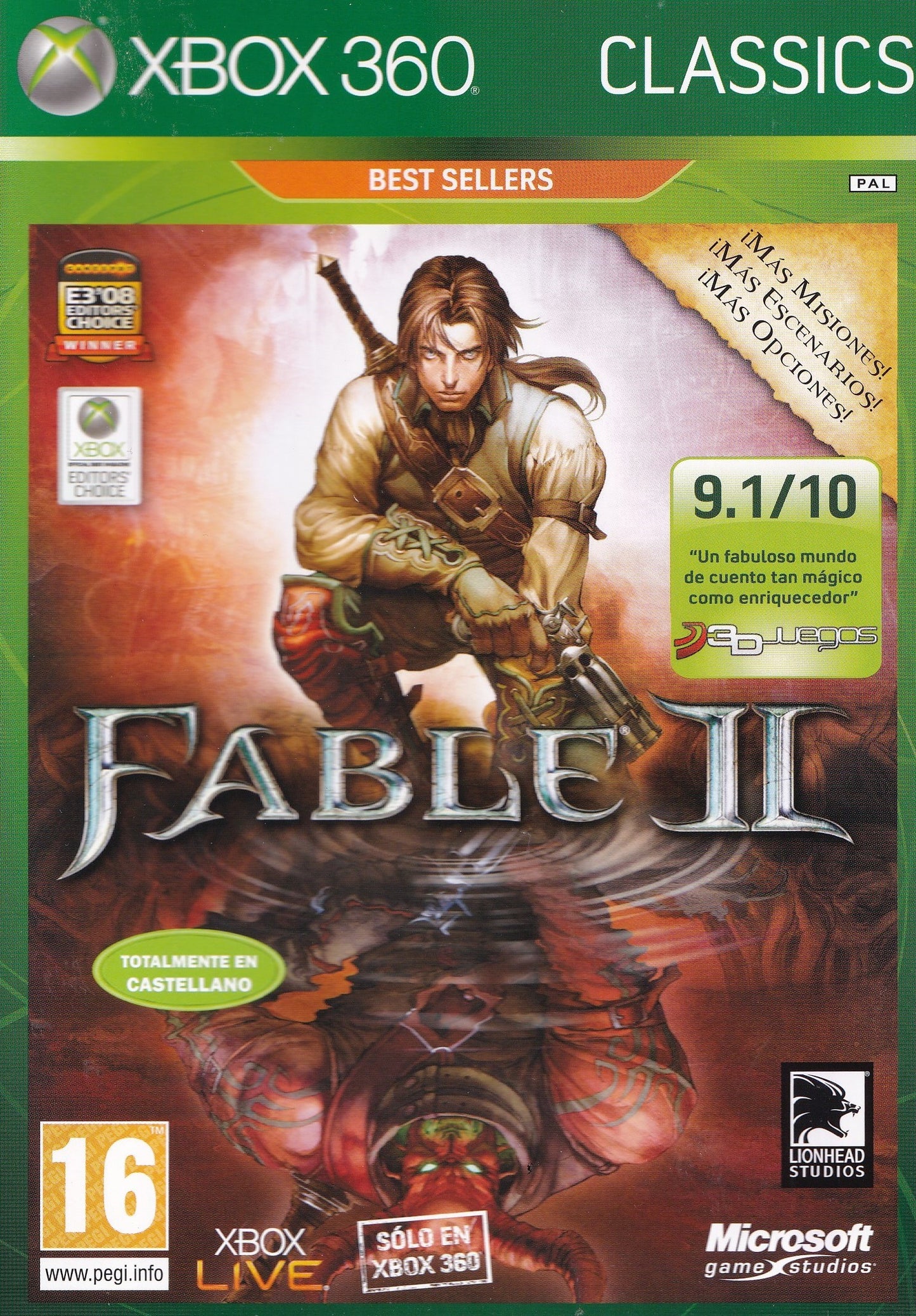 XBOX 360 Fable 2 - Usado