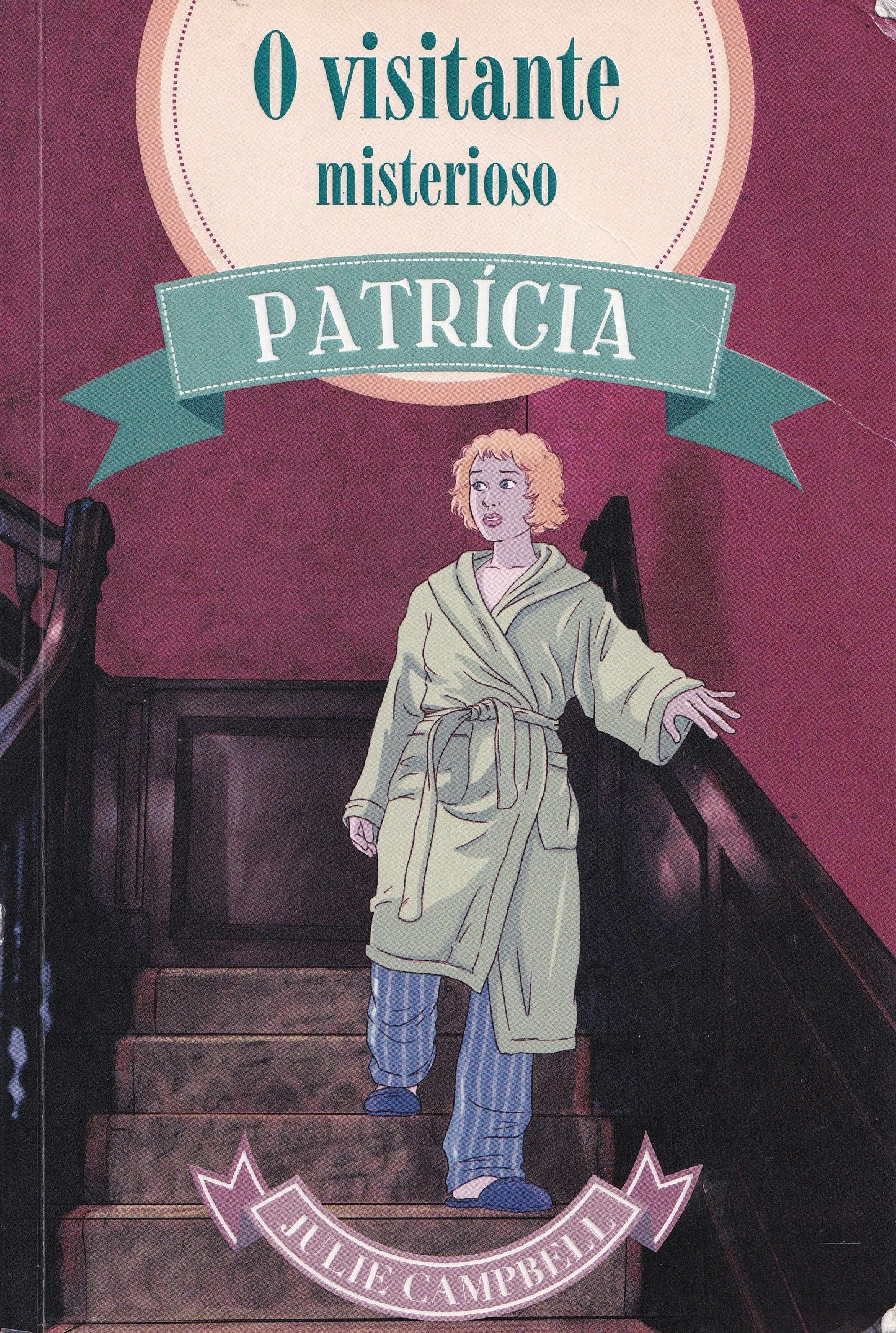 Patrícia N.º 4 O Visitante Misterioso de Julie Campbell - USADO