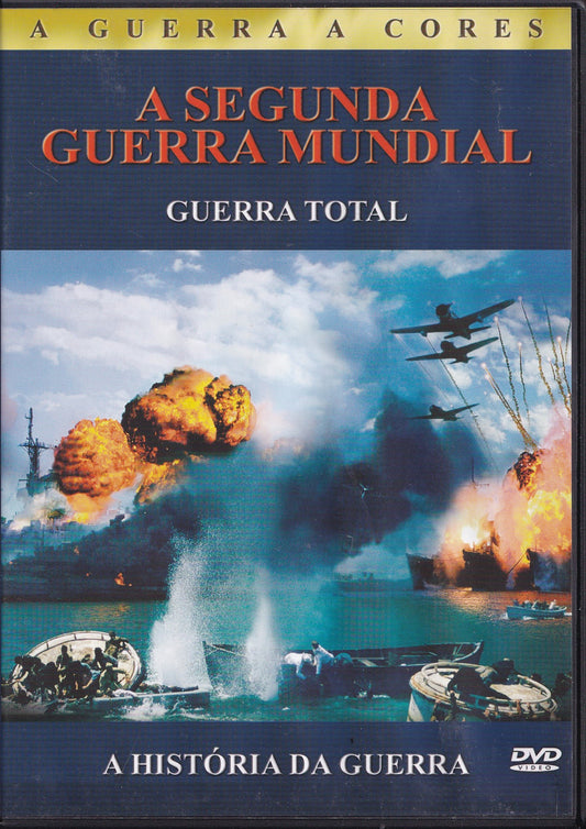 DVD A SEGUNDA GUERRA MUNDIAL GUERRA TOTAL - USADO