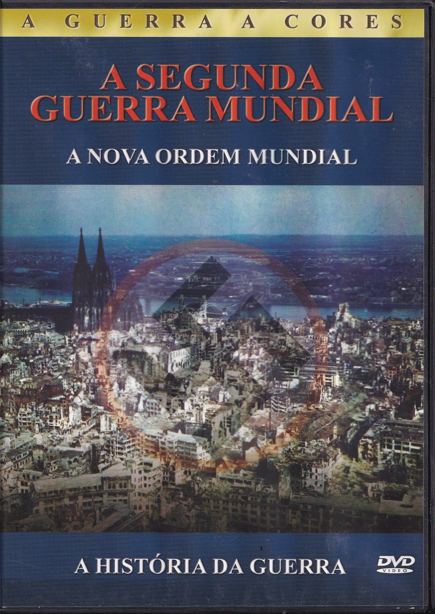 DVD A SEGUNDA GUERRA MUNDIAL A NOVA ORDEM MUNDIAL - USADO