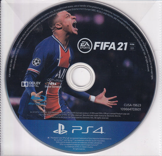 PS4 FIFA 21 (GAME ONLY) - USADO