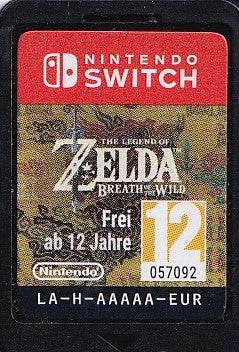 SWITCH THE LEGEND OF ZELDA BREATH OF THE WILD (CARDRIDGE) - USADO