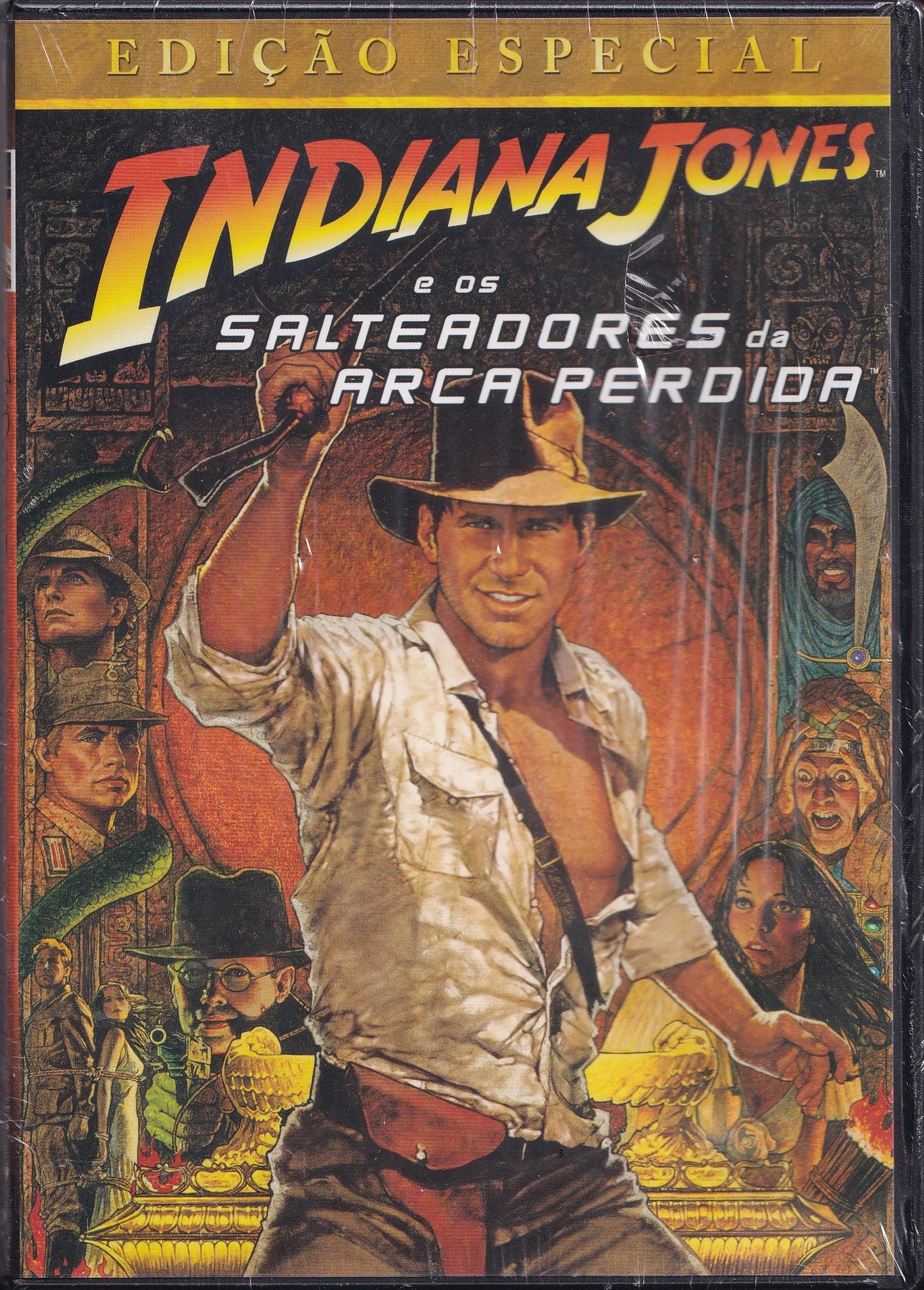 DVD INDIANA JONES E O SALTEADORES DA ARCA PERDIDA ( EDIÇÃO ESPECIAL ) - NOVO
