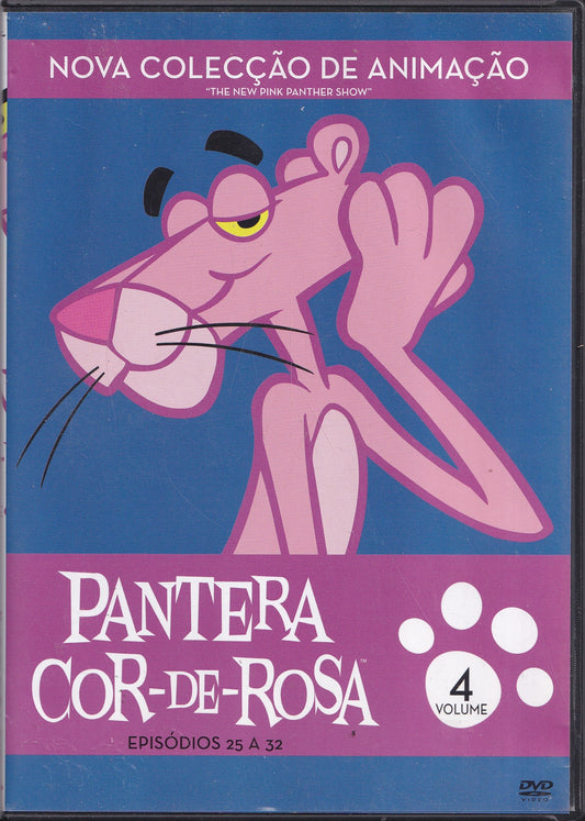 DVD PANTERA COR-DE-ROSA VL 4 ( EPISODIOS 25 A 32 ) - USADO