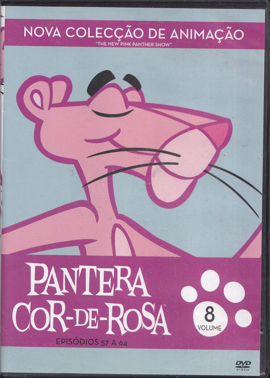 DVD PANTERA COR-DE-ROSA VL 8 ( EPISODIOS DO 57 A 64 - USADO