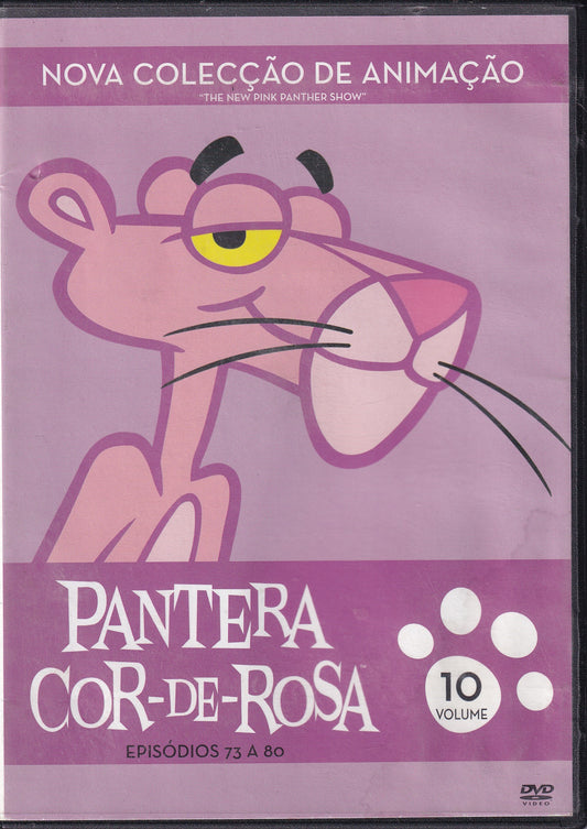 DVD PANTERA COR-DE-ROSA VL 10 ( EPISÓDIOS DO 73 A 80 ) - USADO