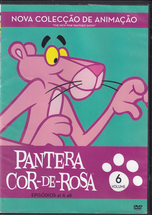 DVD PANTERA COR-DE-ROSA VL 6 ( EPISÓDIOS 41 A 48 ) - USADO