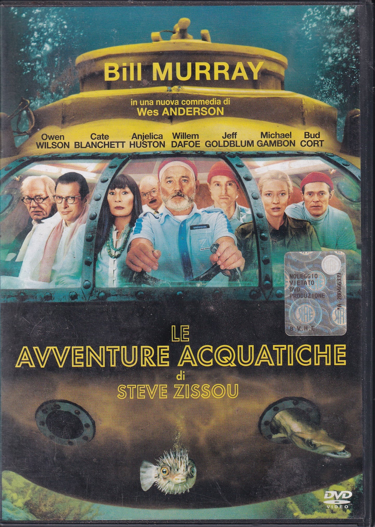 DVD LE AVVENTURE ACQUATICHE - USADO