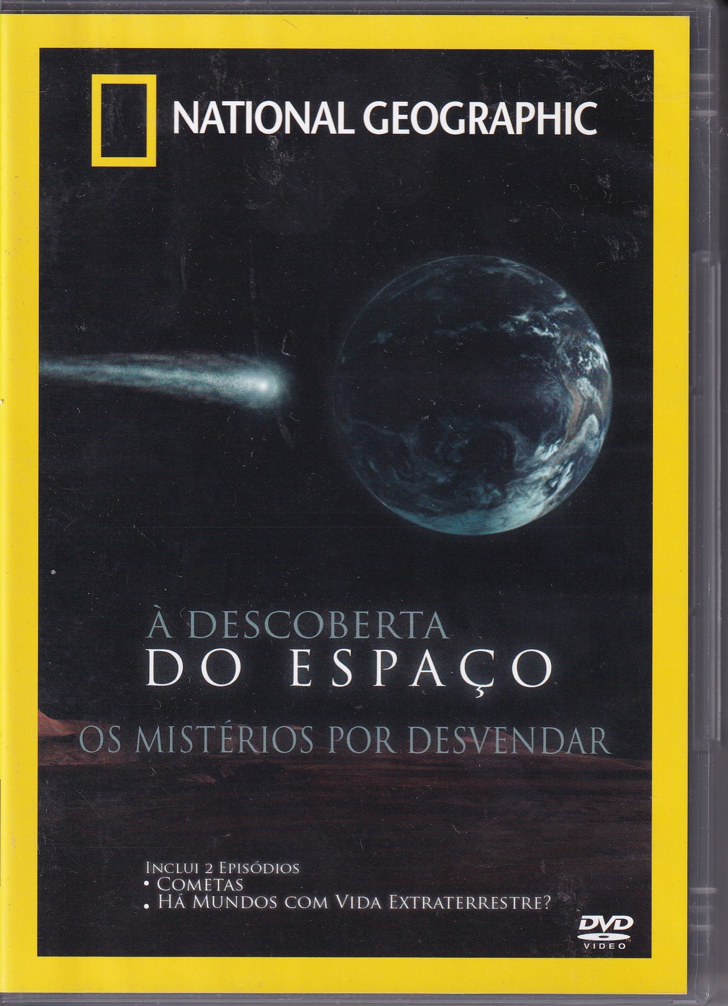 DVD NATIONAL GEOGRAPHIC À DESCOBERTA DO ESPAÇO - OS MISTÉRIOS POR DESVENDAR - USADO