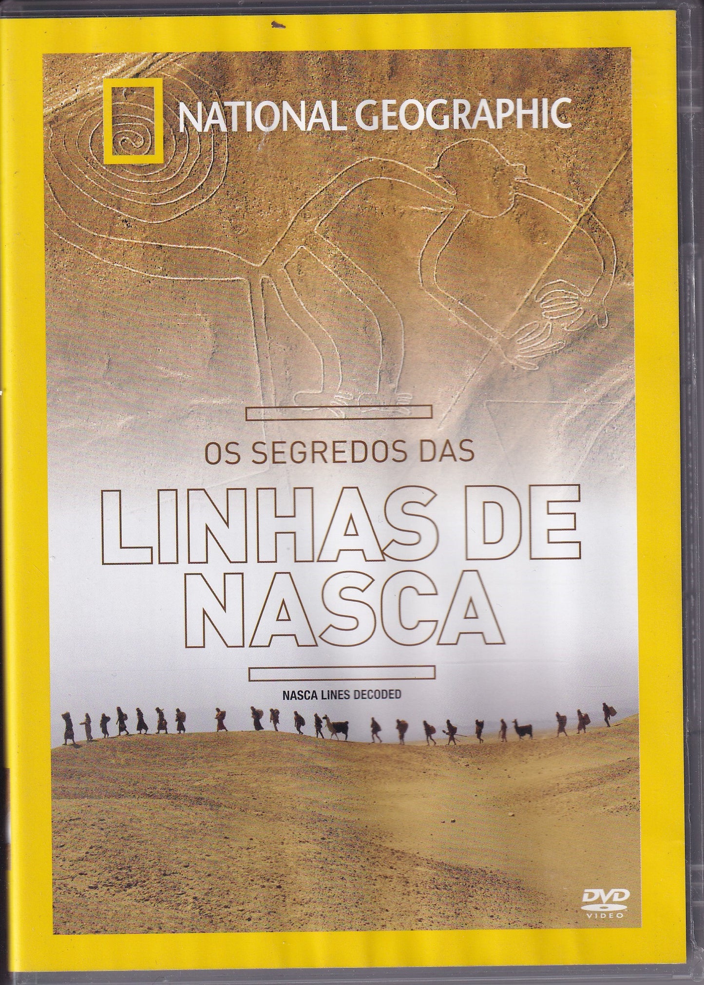 DVD NATIONAL GEOGRAPHIC OS SEGREDOS DAS LINHAS DE NASCA - USADO