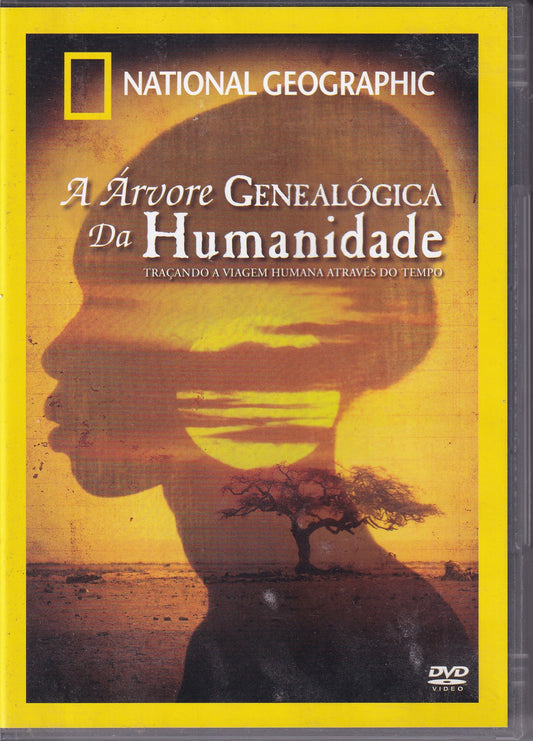 DVD NATIONAL GEOGRAPHIC A ÁRVORE GENEALÓGICA DA HUMANIDADE - USADO